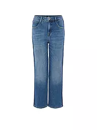 OPUS | Jeans Straight Fit 7/8 LANI STRIPE  | blau