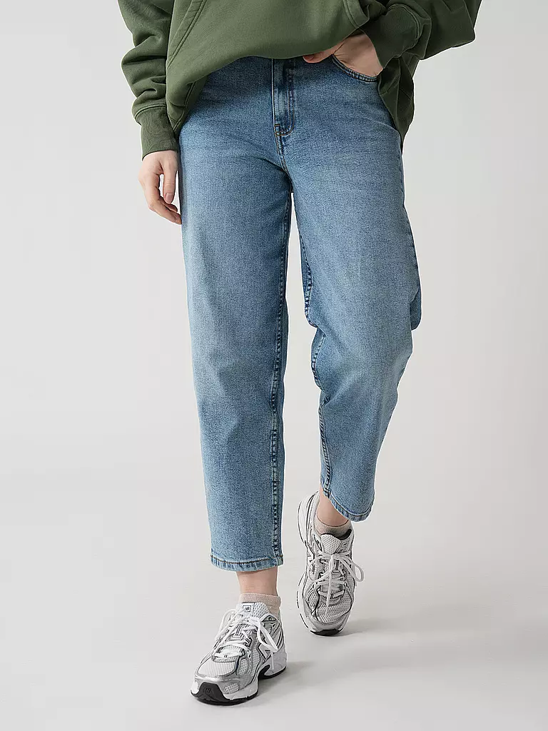 OPUS | Jeans Straight Fit 7/8 LOLAH | blau