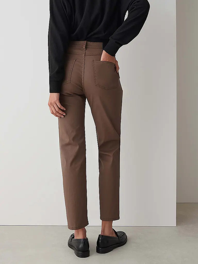 OPUS | Jeans Straight Fit EBBI FLARED | braun