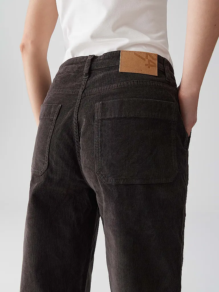 OPUS | Jeans Straight Fit LISSIE BABYCORD | braun