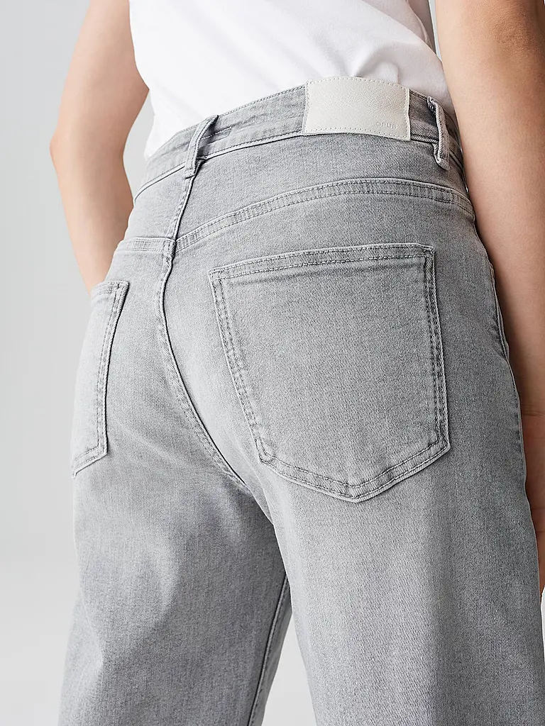 OPUS | Jeans Straight Fit MIVA ALIGN | grau