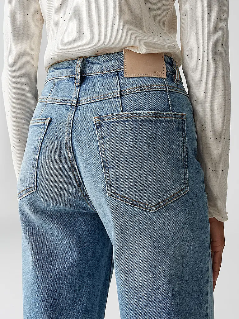 OPUS | Jeans Straight Fit MIVA ESCAPE | Blau
