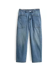 OPUS | Jeans Tapered Fit 7/8 LISSIE CARGO | blau