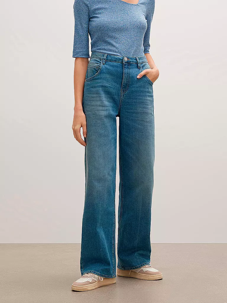 OPUS | Jeans Wide Fit MIBERTA | blau