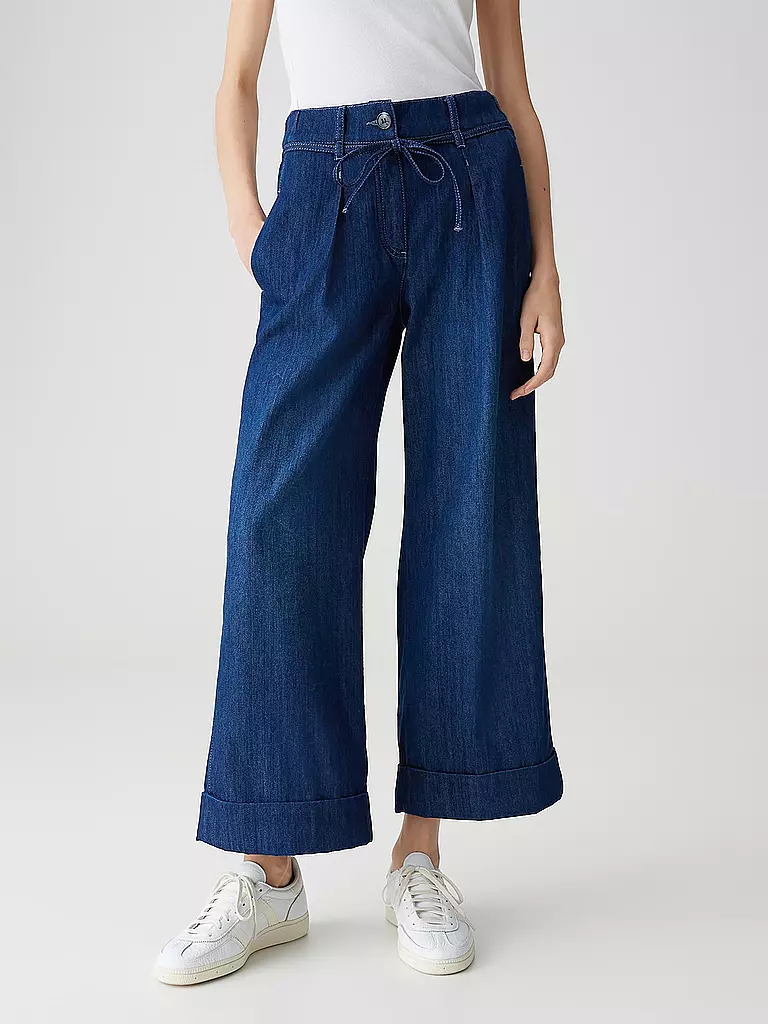 OPUS | Jeans Wide Leg MEERI FRENCH | blau