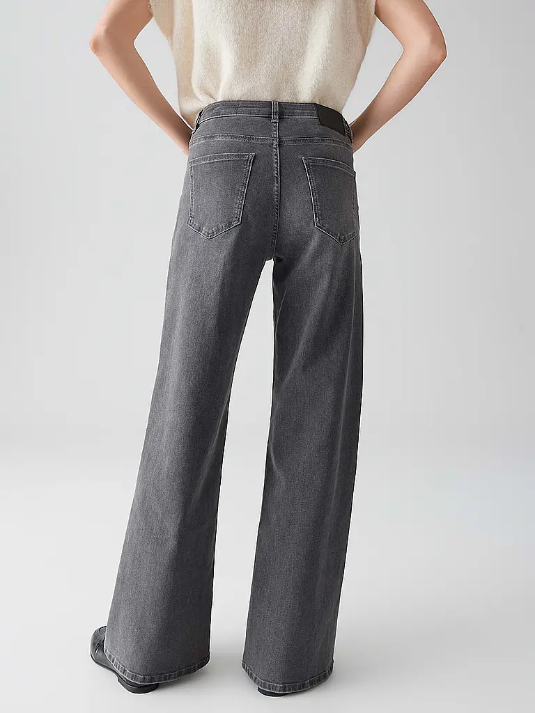 OPUS | Jeans Wide Leg MINAH PALAZZO | grau