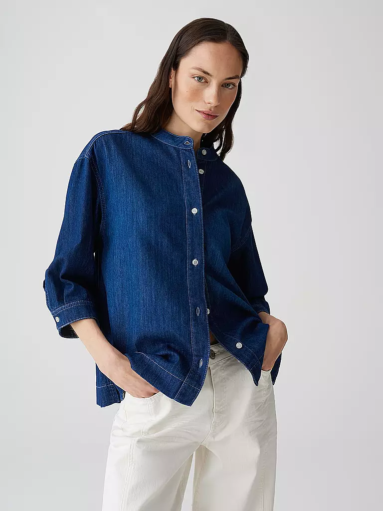 OPUS | Jeansbluse FERELLA | blau