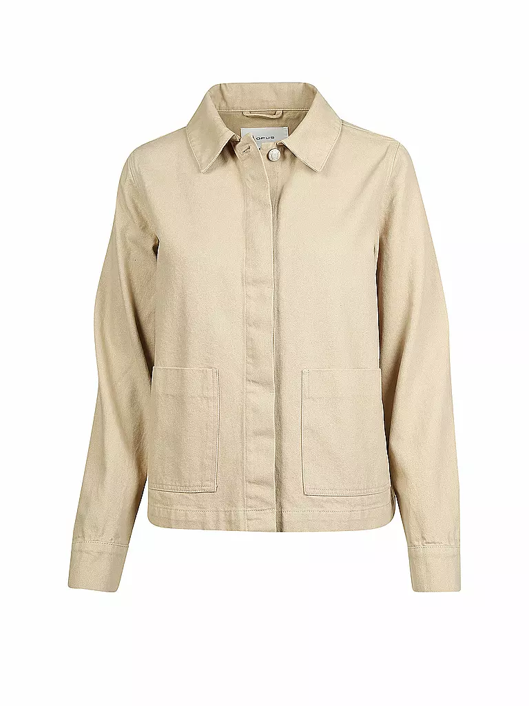 OPUS | Jeansjacke "Hakima" | beige