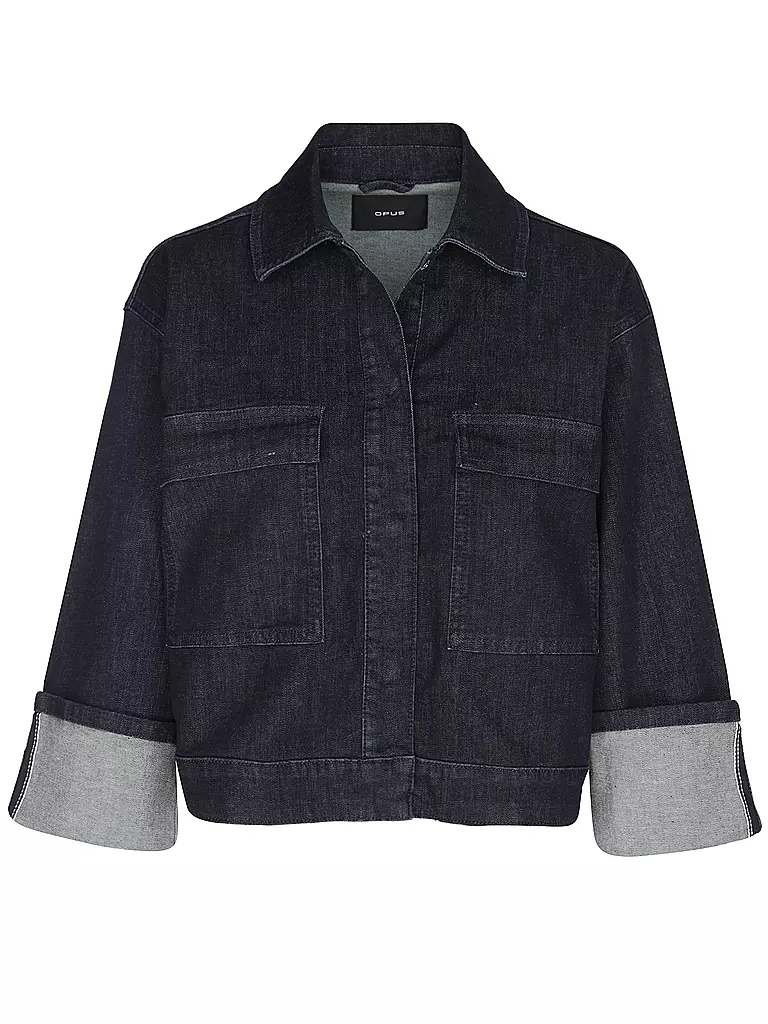 OPUS | Jeansjacke HOLLICE | dunkelblau