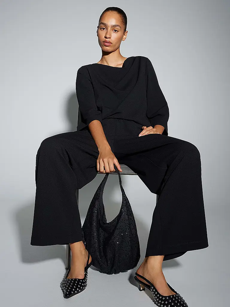 OPUS | Jumpsuit MEFIZA NIGHT | Schwarz