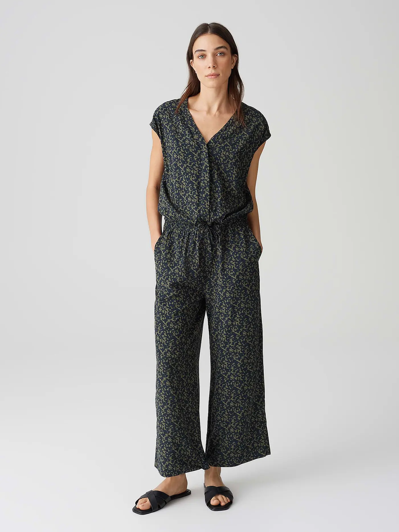 OPUS | Jumpsuit MONELI | dunkelblau