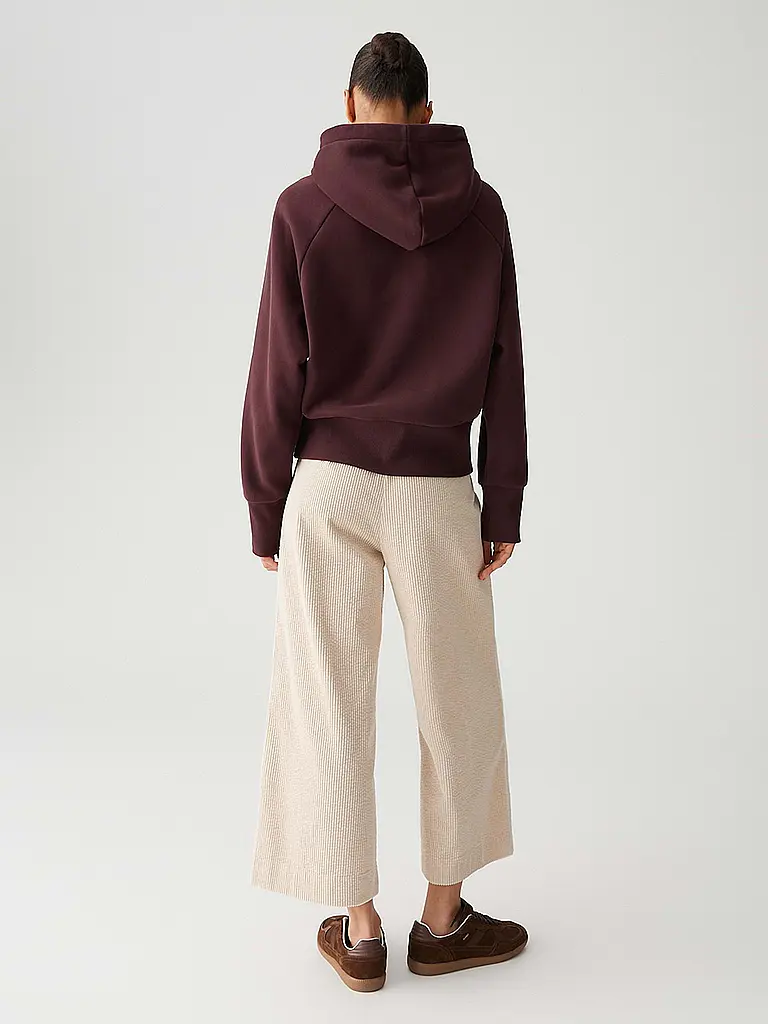 OPUS | Kapuzensweater - Hoodie GESIKA | dunkelrot
