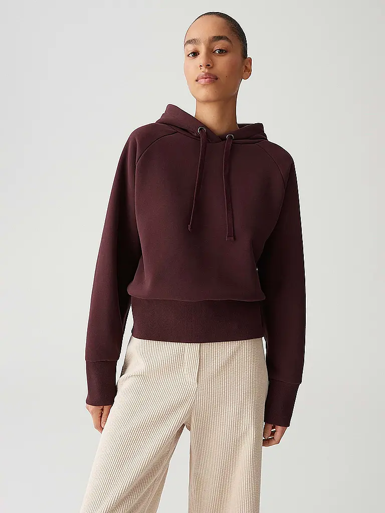 OPUS | Kapuzensweater - Hoodie GESIKA | dunkelrot
