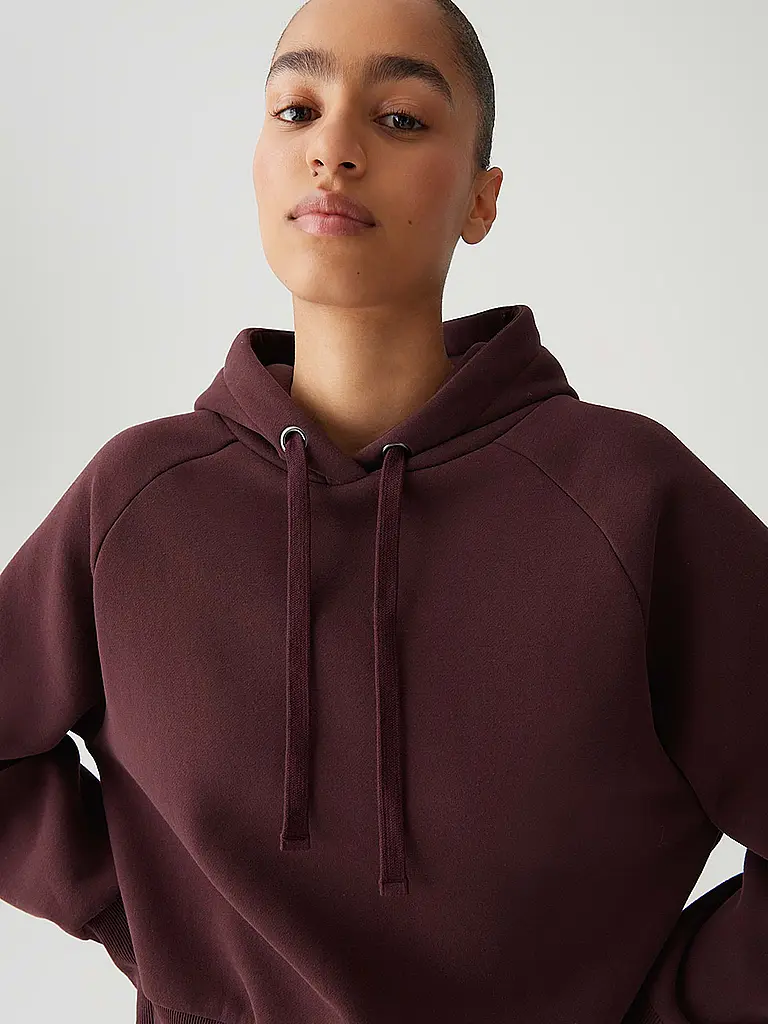 OPUS | Kapuzensweater - Hoodie GESIKA | dunkelrot
