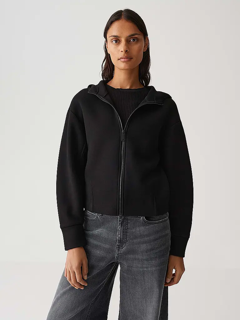 OPUS | Kapuzensweater - Hoodie GULNORA | schwarz
