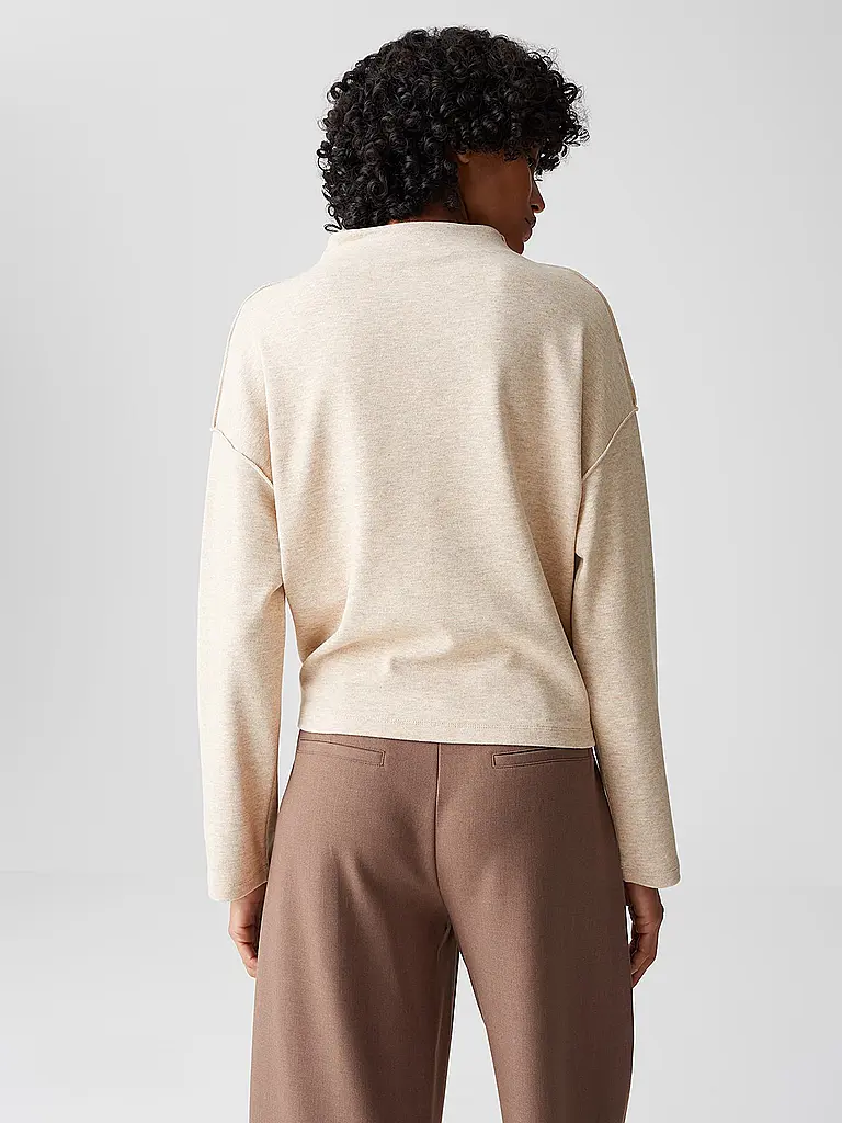 OPUS | Langarmshirt SINZI | beige