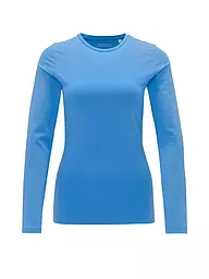 OPUS | Langarmshirt Daily I | blau