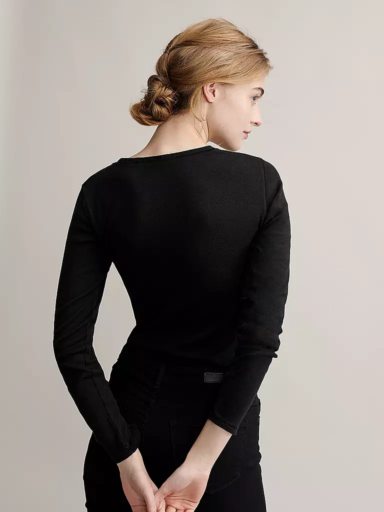 OPUS | Langarmshirt SORANA | grau