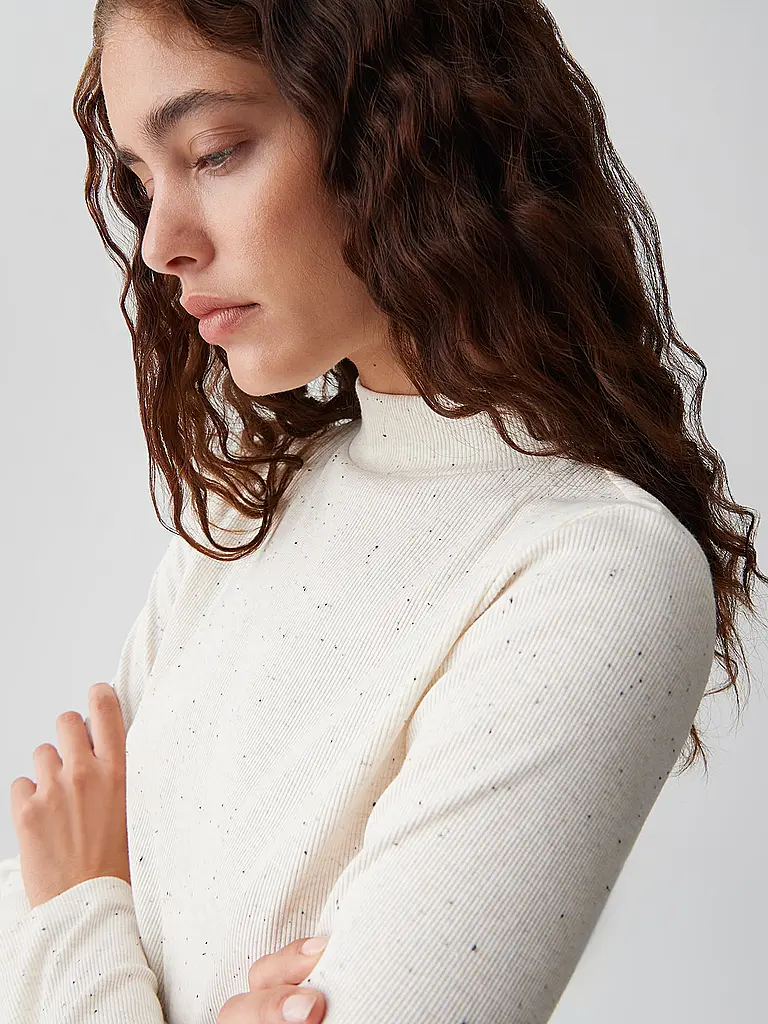 OPUS | Langarmshirt SUHANNA | creme