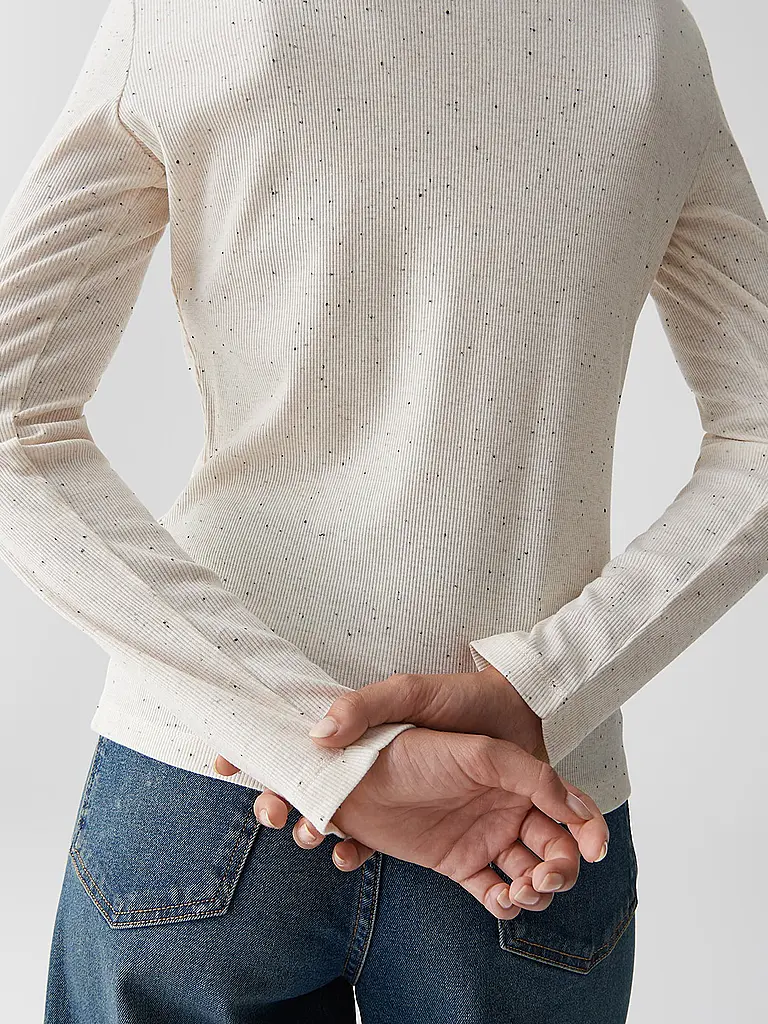 OPUS | Langarmshirt SUHANNA | creme