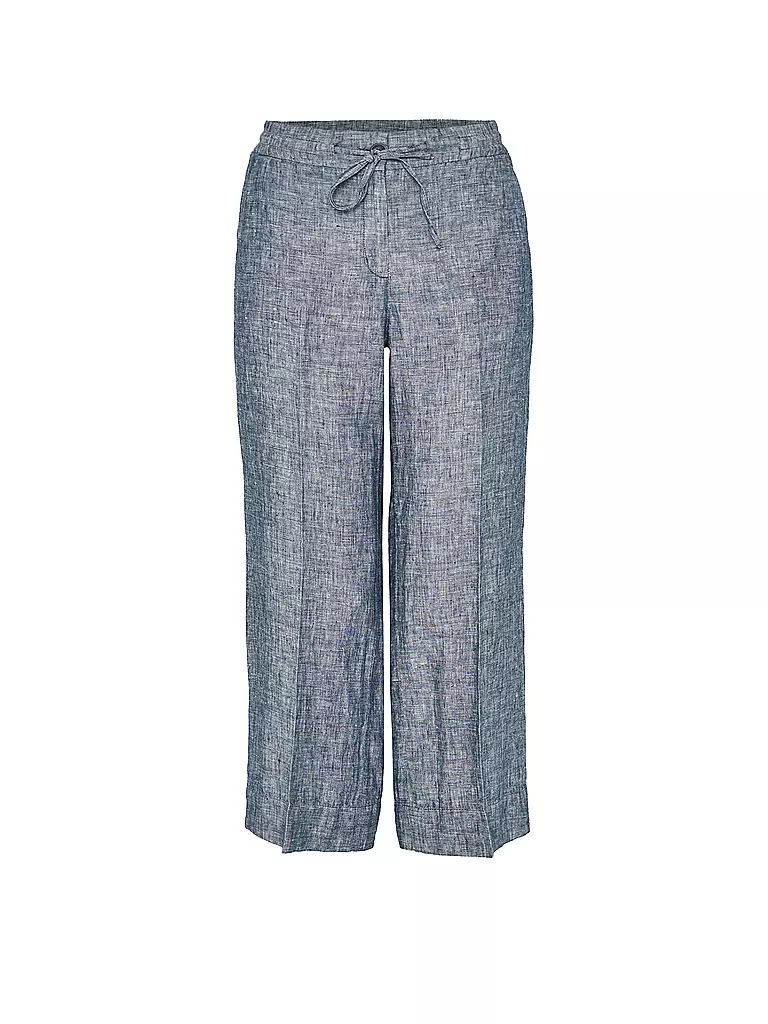 OPUS | Leinen Culotte MADEKA | blau