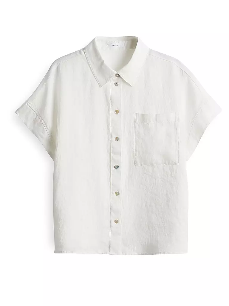 OPUS | Leinenbluse FELISA | creme