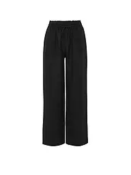 OPUS | Leinenhose MAROU | schwarz