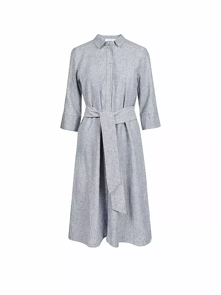 OPUS | Leinenkleid " Wuta " | blau