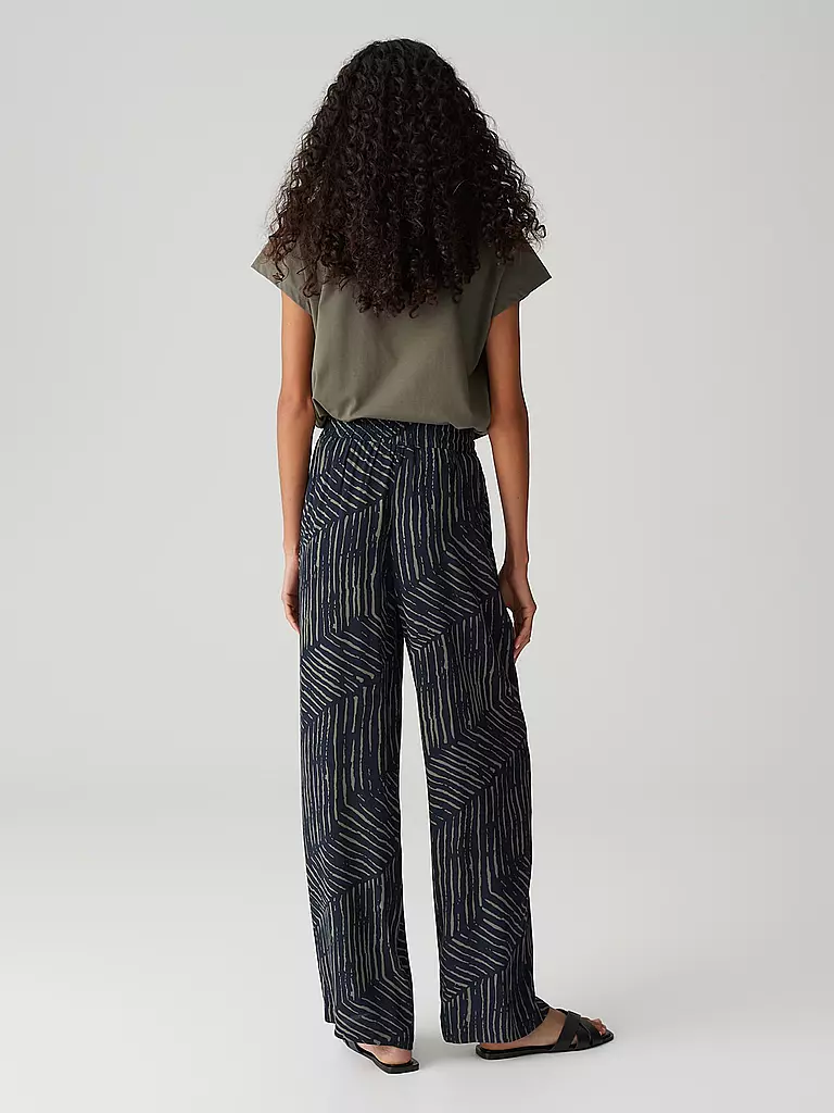 OPUS | Marlenehose MAROU | dunkelblau