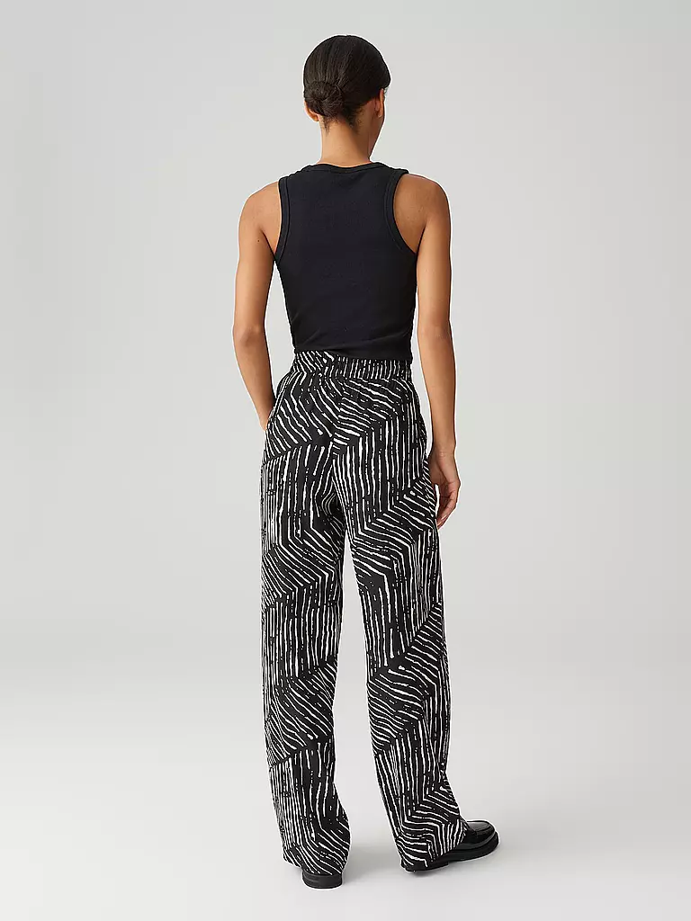OPUS | Marlenehose MAROU | dunkelblau