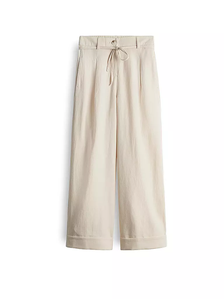 OPUS | Marlenehose MEERI FRENCH | creme