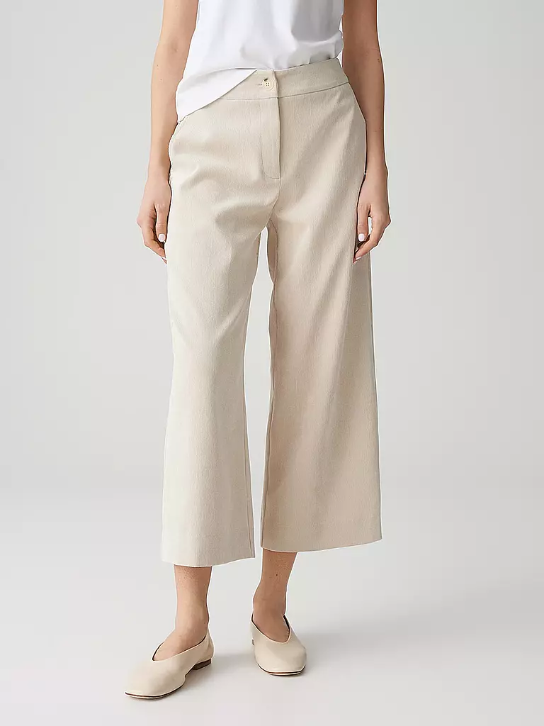 OPUS | Marlenehose MISHA LANE | beige