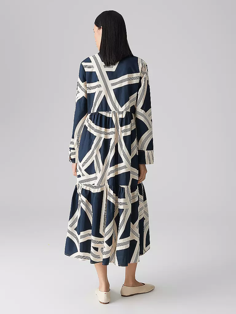 OPUS | Midikleid WERANO LANE | dunkelrot