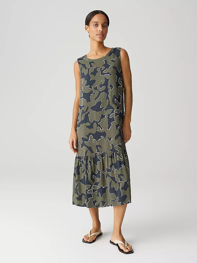 OPUS | Midikleid WICY  | dunkelblau