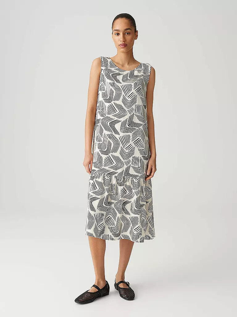 OPUS | Midikleid WICY MOVE | dunkelblau
