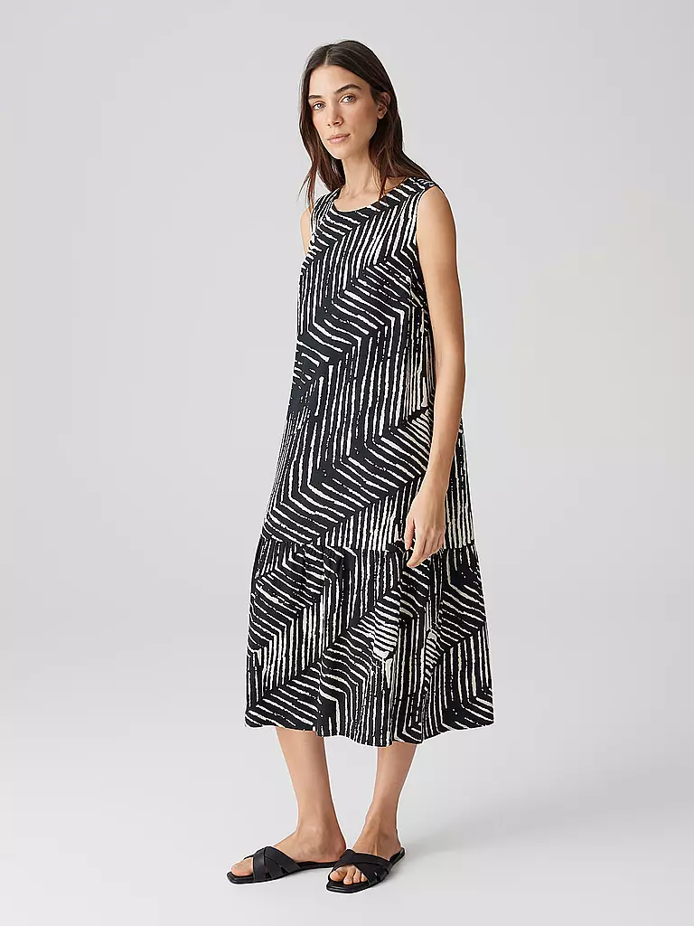 OPUS | Midikleid WICY | schwarz