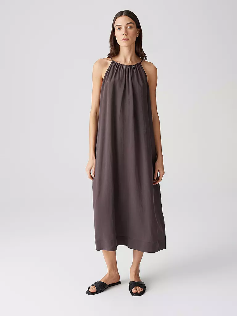 OPUS | Midikleid WIDALA | braun