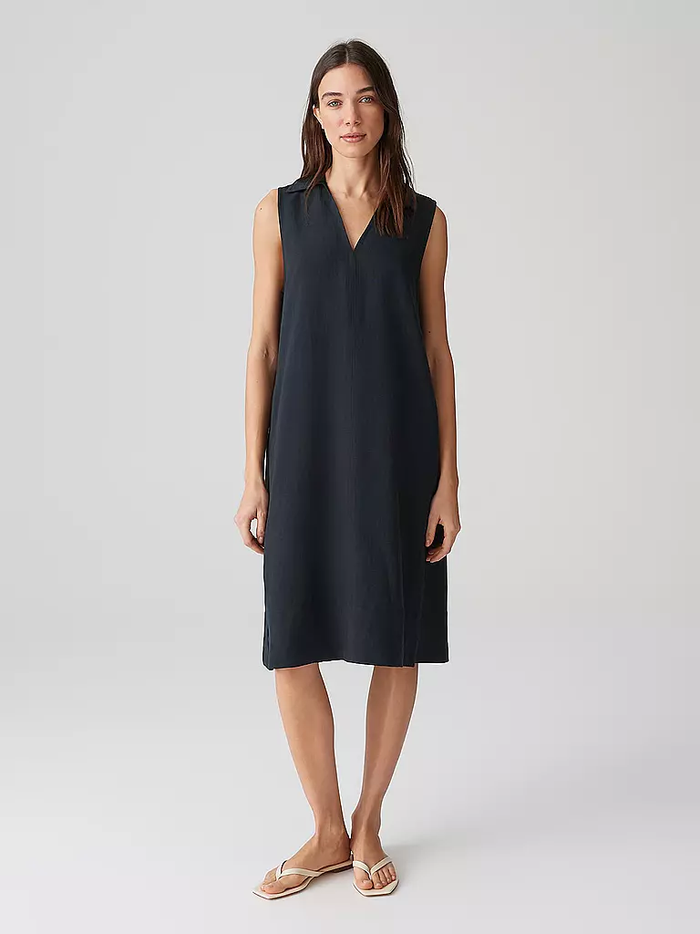 OPUS | Midikleid WIKA | dunkelblau