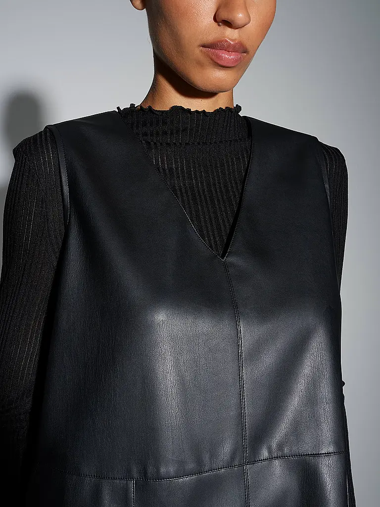 OPUS | Minikleid in Lederoptik WANCY | 