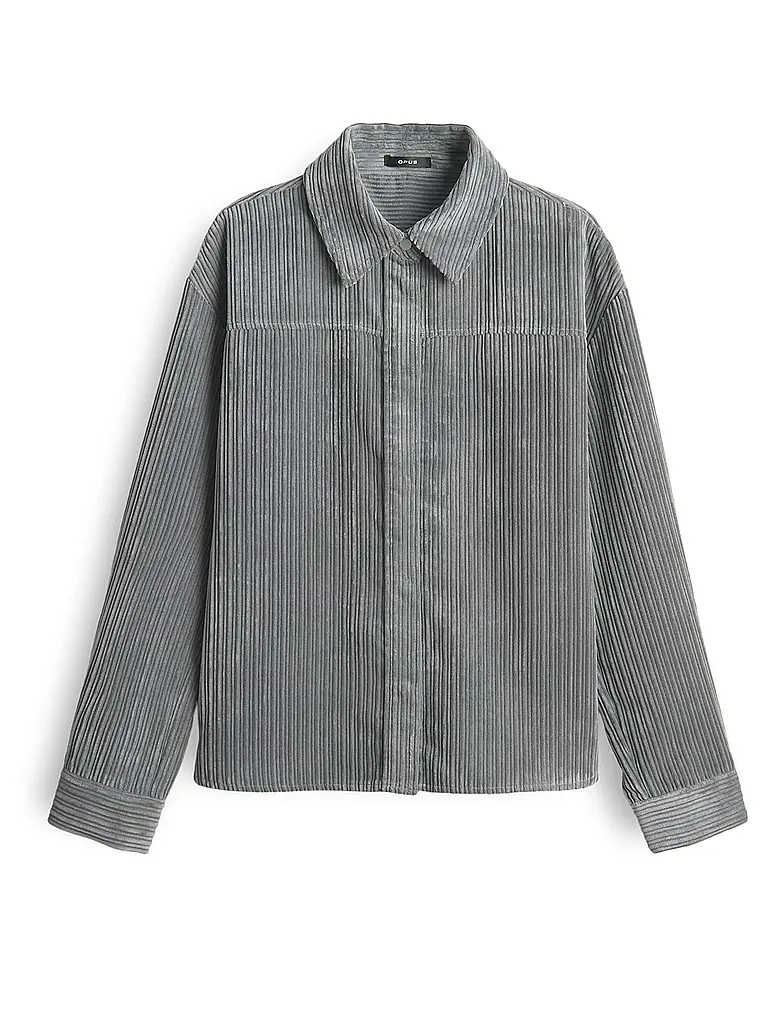 OPUS | Overshirt FLANKY | grau