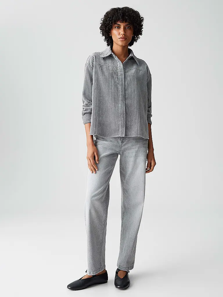 OPUS | Overshirt FLANKY | grau