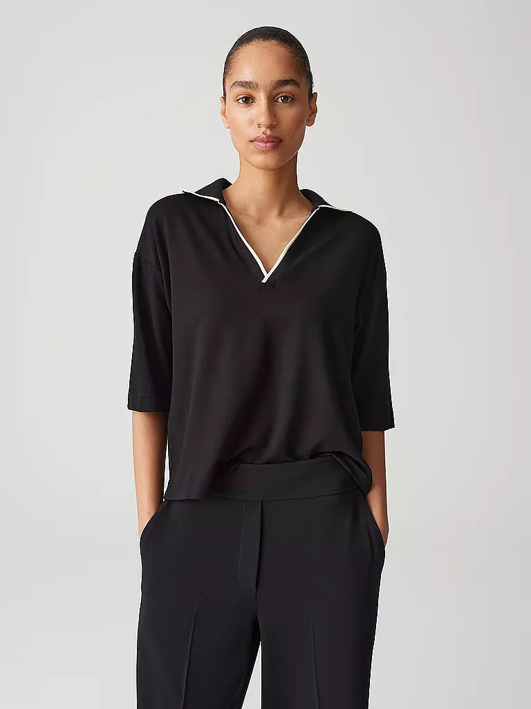 OPUS | Poloshirt SOFFICE | schwarz