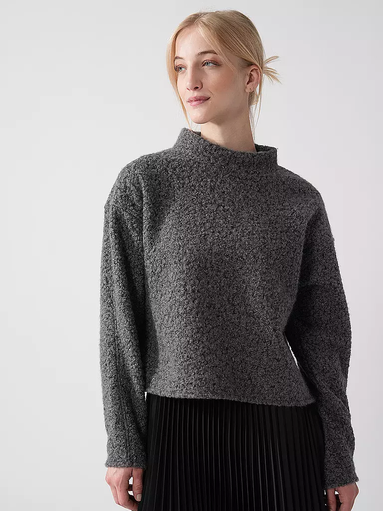 OPUS | Pullover Boxy Fit GOJAM | grau