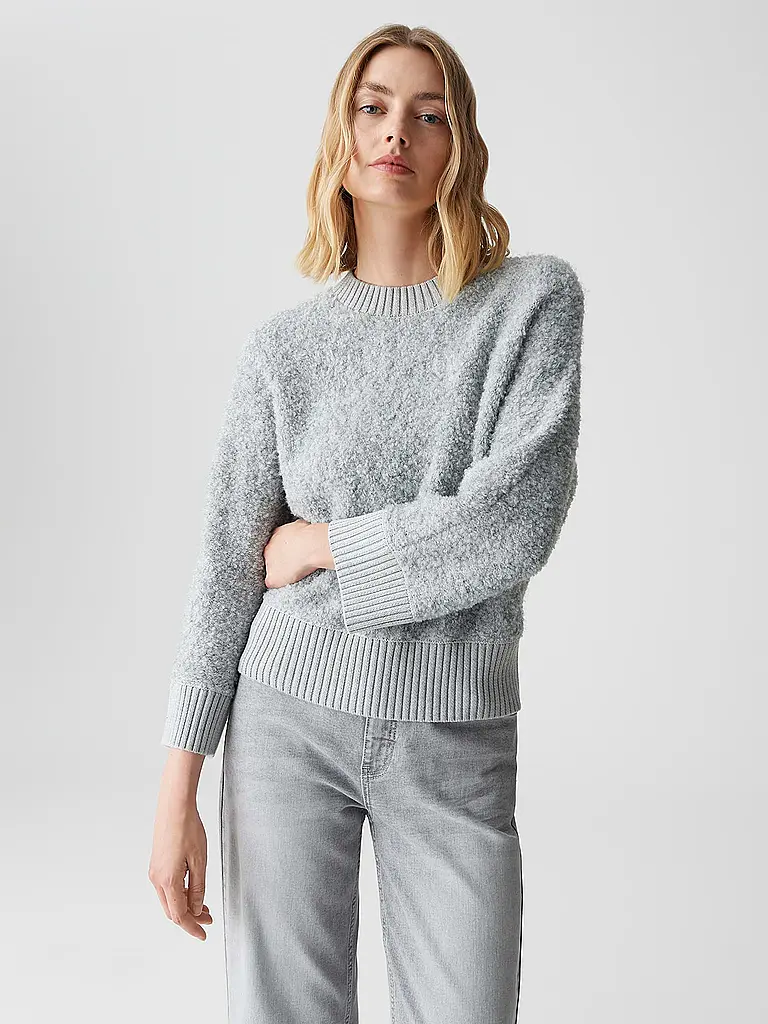 OPUS | Pullover PENNAN | hellgrau
