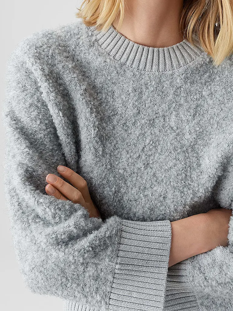 OPUS | Pullover PENNAN | hellgrau