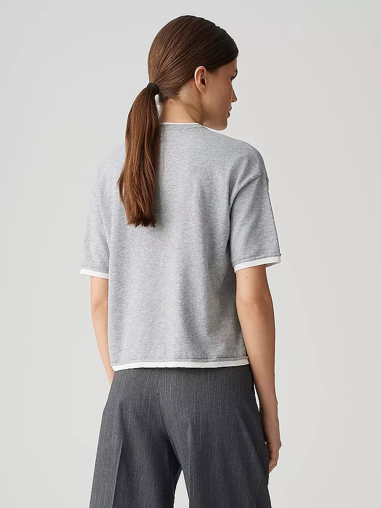 OPUS | Pullover PINNI | hellgrau