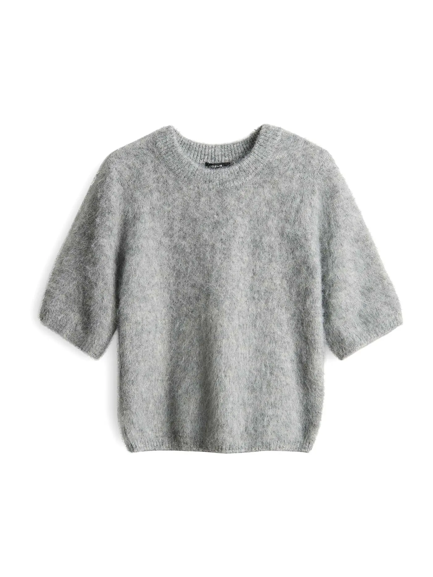 OPUS | Pullover PLAUSH | hellgrau