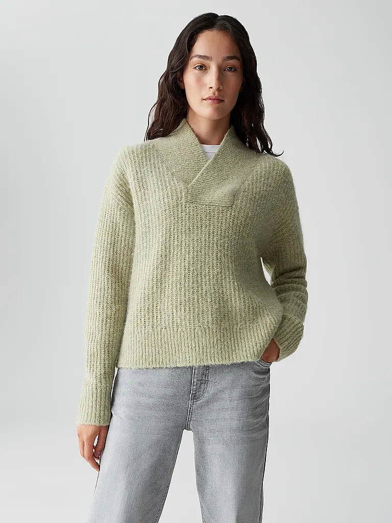OPUS | Pullover PONELOPE | hellgrün