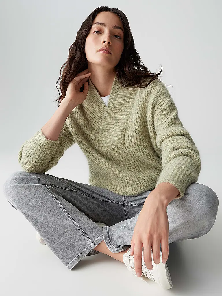 OPUS | Pullover PONELOPE | hellgrün