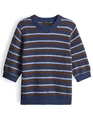 OPUS | Pullover PUVET STRIPE | Dunkelblau